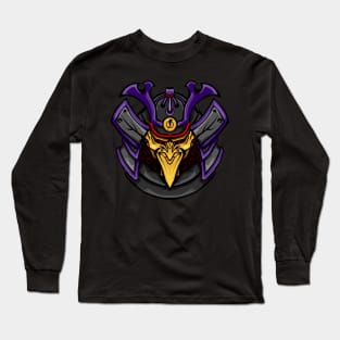 samurai bird in action Long Sleeve T-Shirt